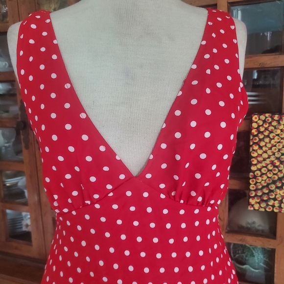 Princess Polly Red Polka Dot Mini Dress - Picture 8 of 10